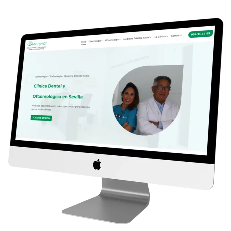 Diseño web clínica dental